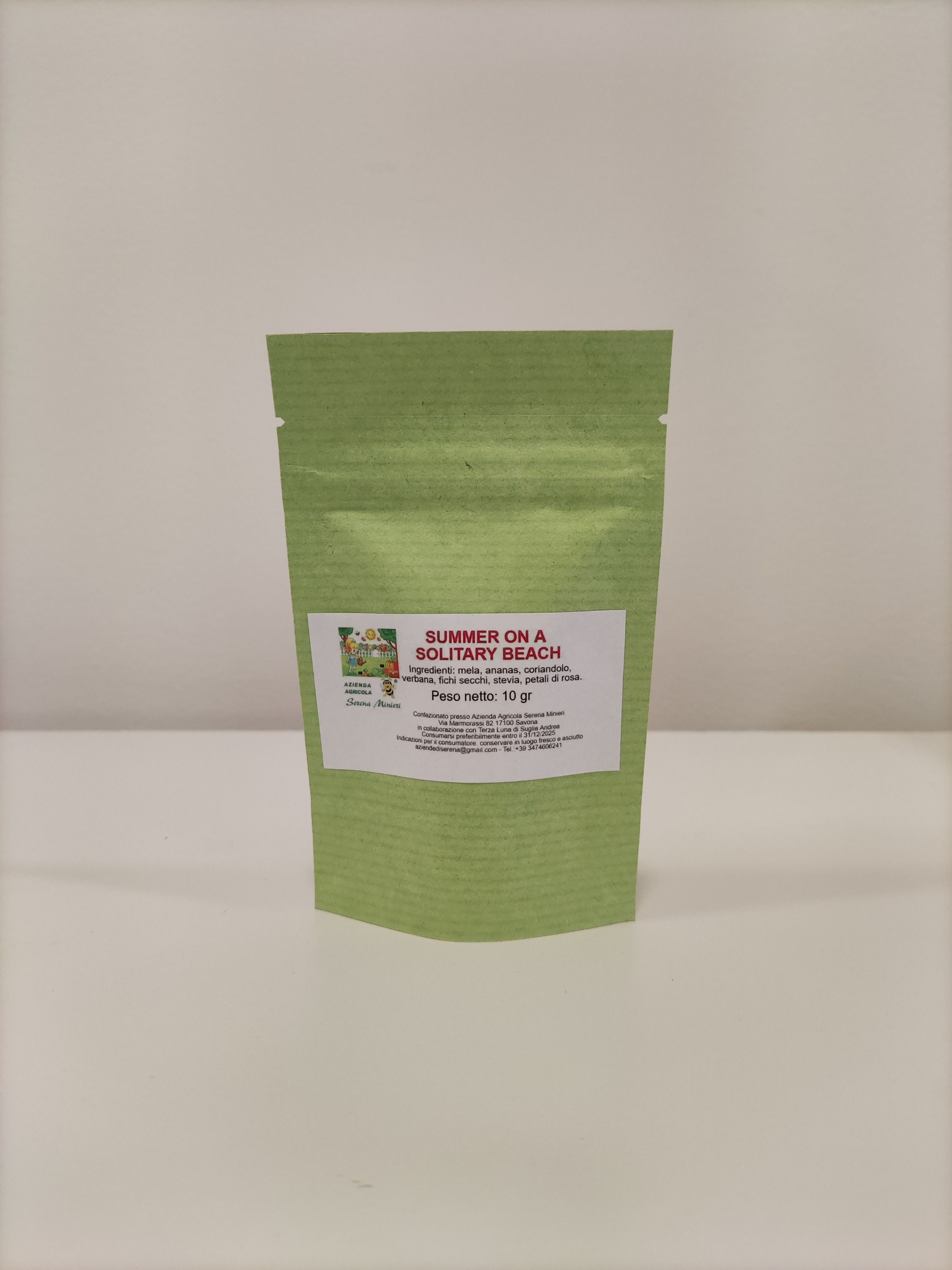 Tisana fredda  " Summer on a solitary beach"