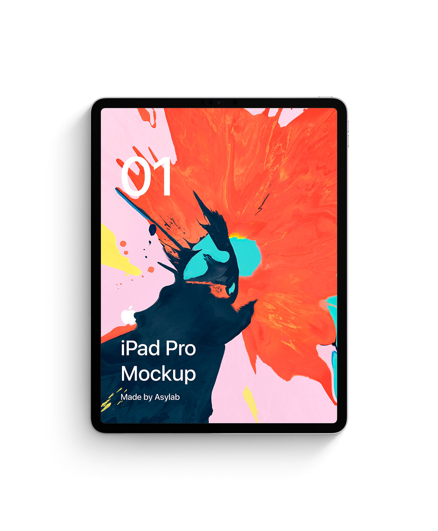 Free iPad Pro 2018 Mockup (PSD)