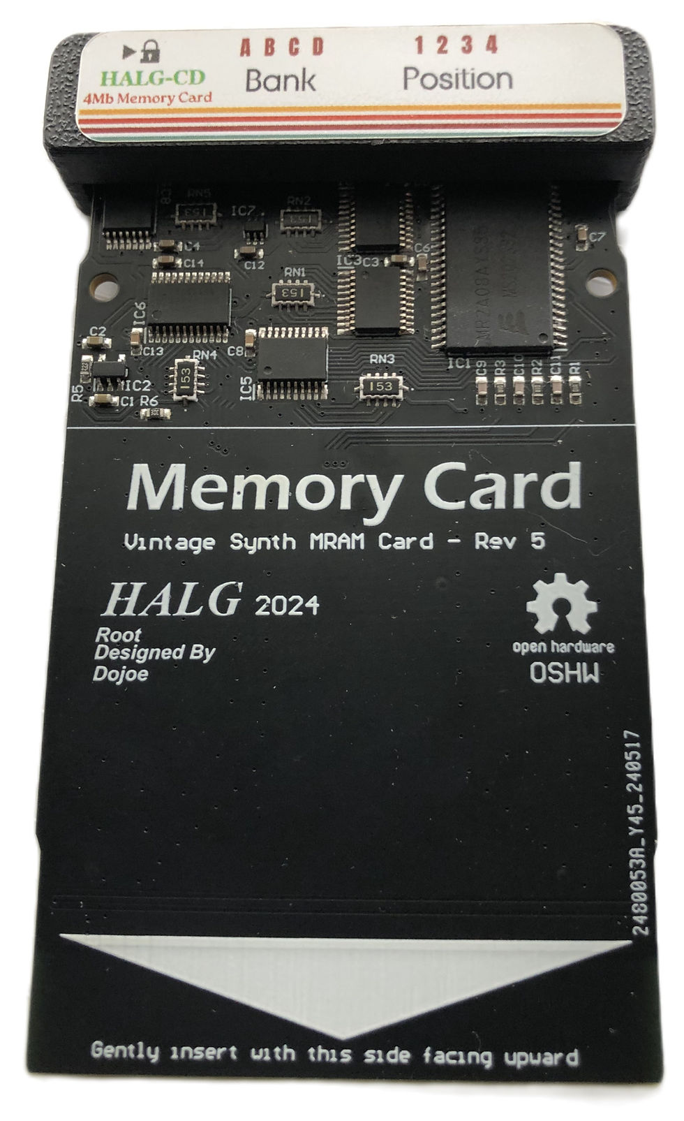 Front View JD-990 Memory Card