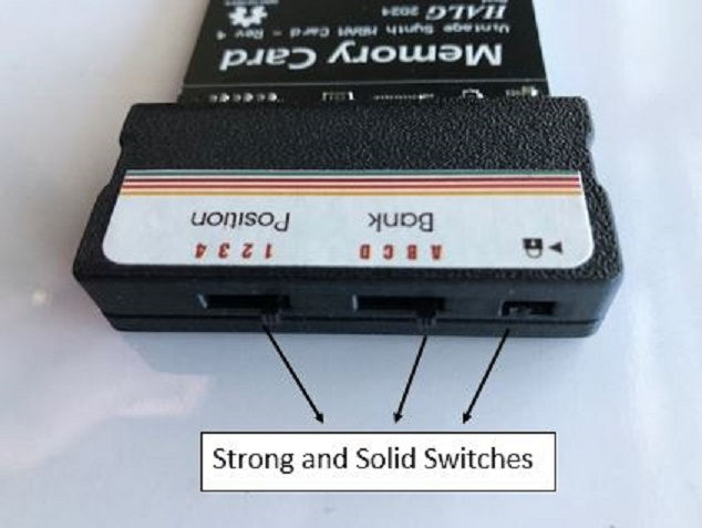 Detail View D550 Memory Card