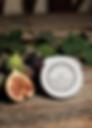 Soy candle tin with fresh figs