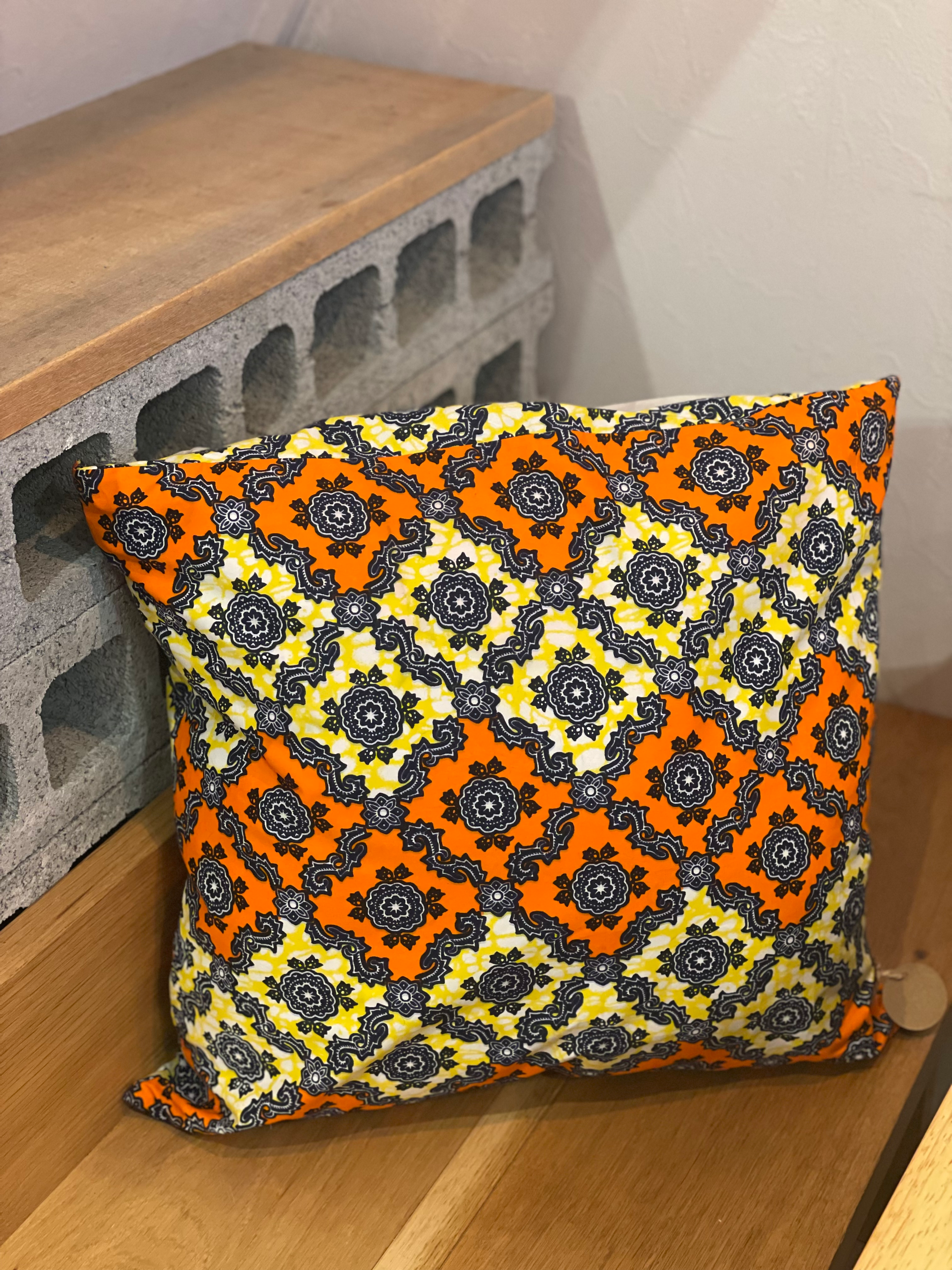 クッションカバー 50cm×50cm用 ☆オレンジ☆