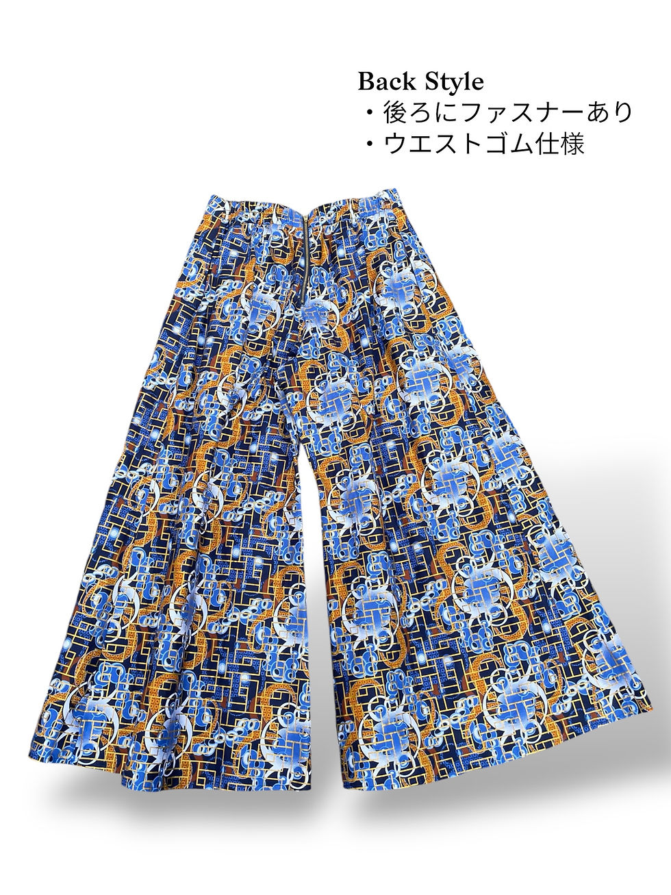 サムネイル： LADIES | ボックスタックフレアワイドパンツ　【L-XL size】-03
