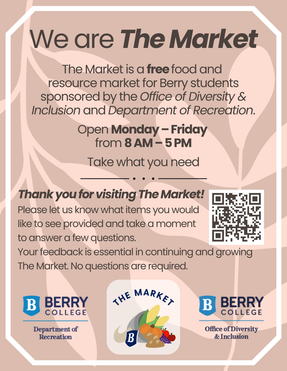 Market Info + Feedback