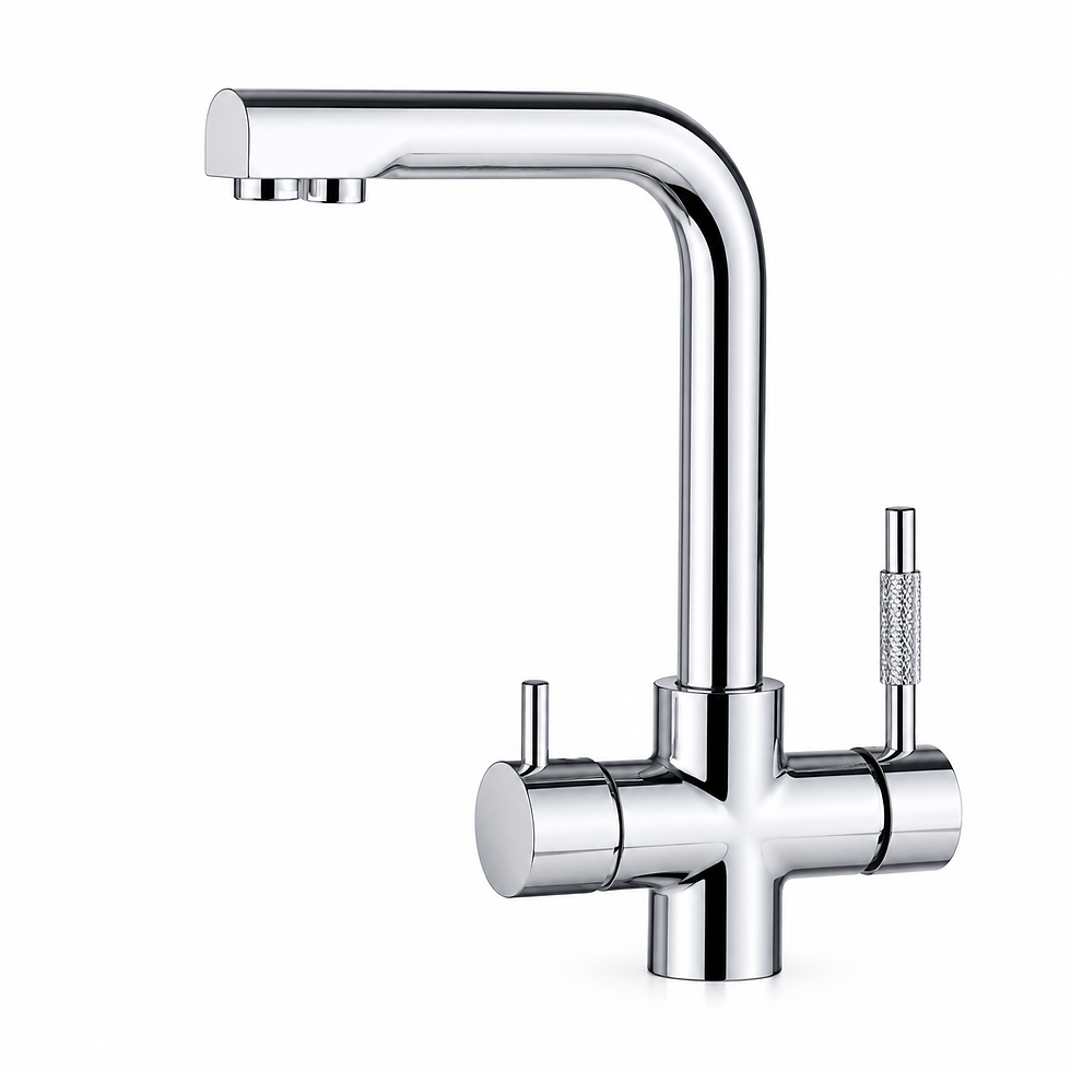 Miniatura: Llave doble vía para cocina y agua purificada GF-08