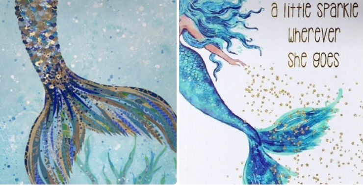 Sea Glass & Sparkly things Mermaid  