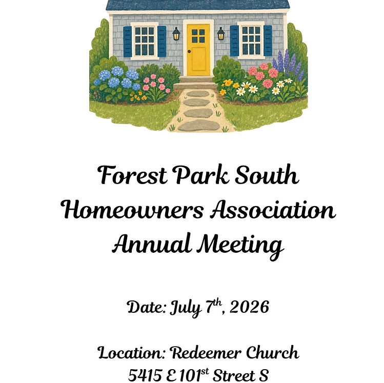 Forest Park South Homeowners Association Annual Meeting.JPG