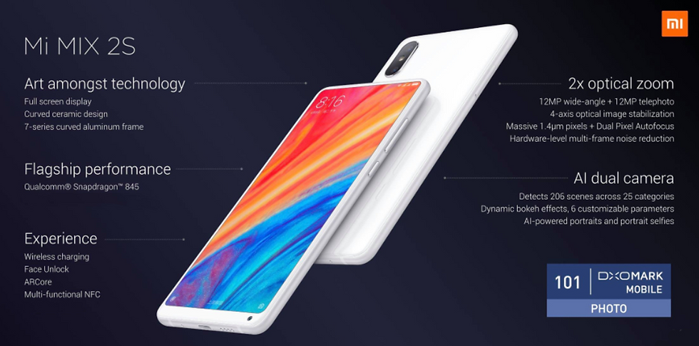 Xiaomi Mi MIX 2S