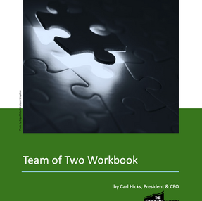 The Hicks Fix - Team of Two Workbook