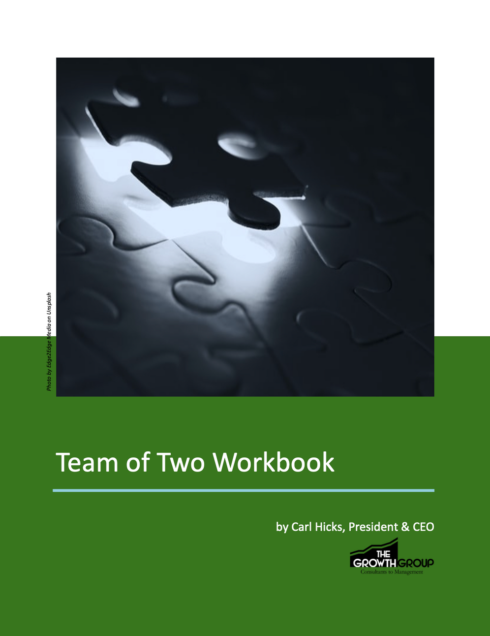 The Hicks Fix - Team of Two Workbook