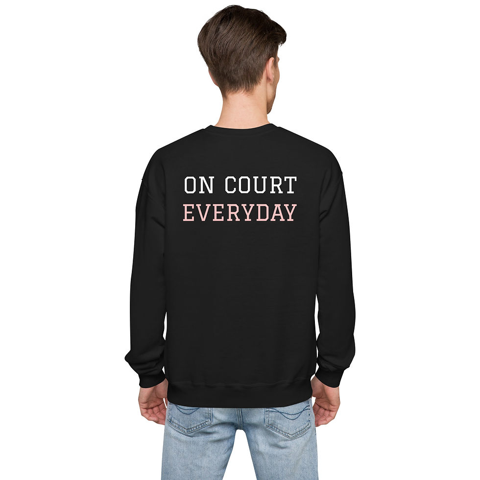 Thumbnail: Unisex fleece sweatshirt