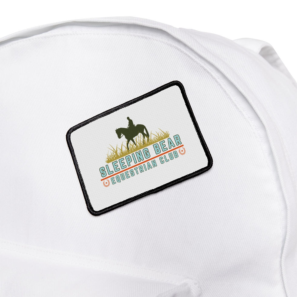 Thumbnail: Sleeping Bear Equestrian Club Iron-On Patch 