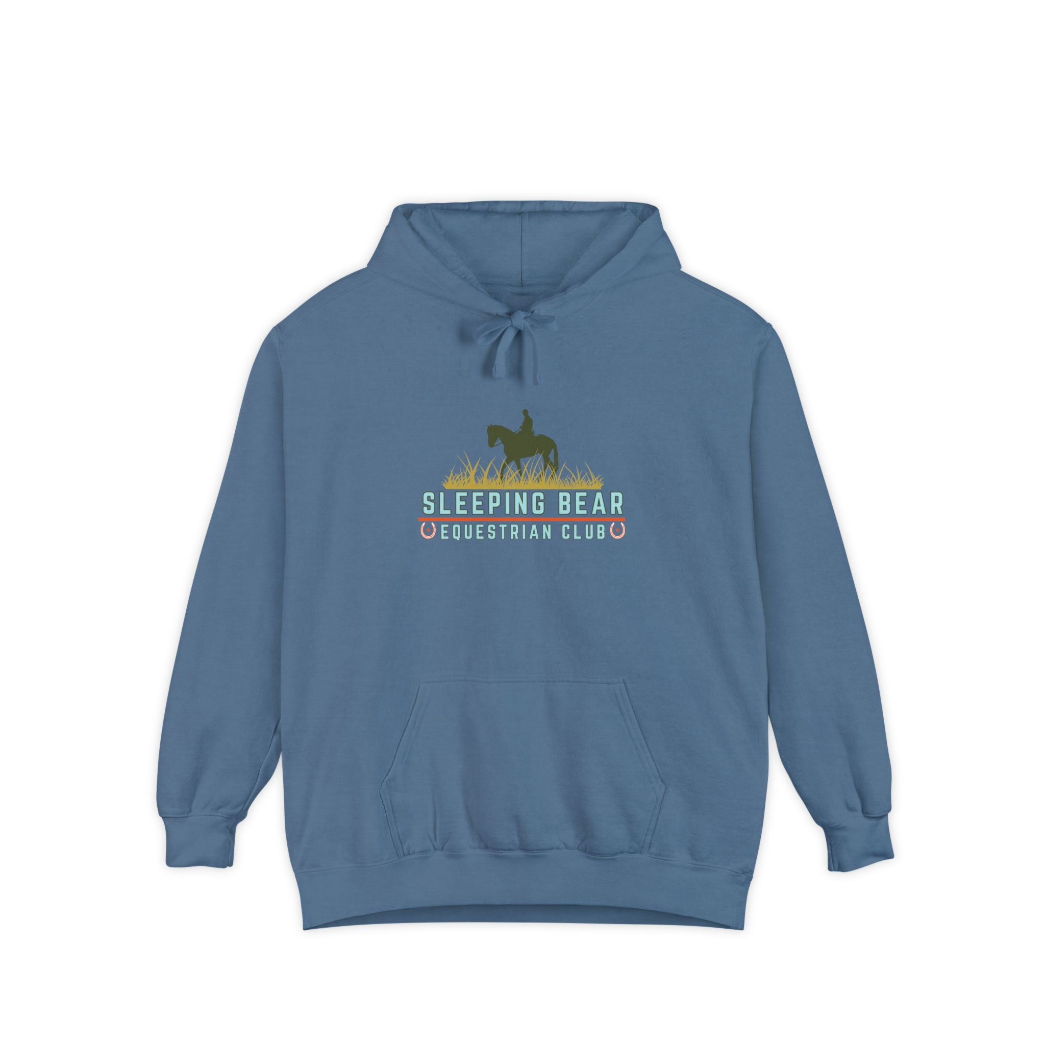 Sleeping Bear Equestrian Club Unisex Garment-Dyed Hoodie
