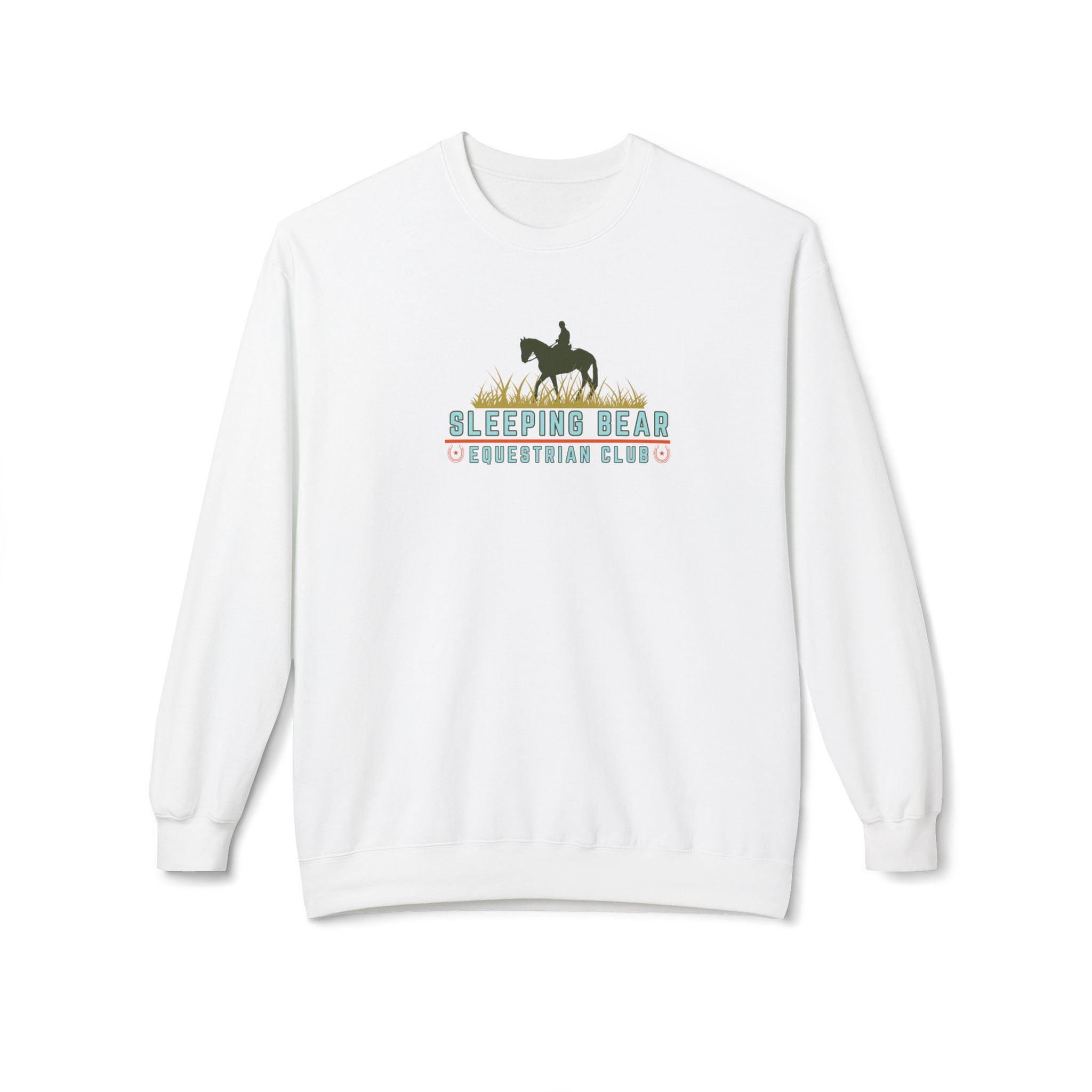 Sleeping Bear Equestrian Crewneck Sweatshirt – Unisex Softstyle Fleece