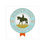Thumbnail: Sleeping Bear Equestrian Club Outdoor Sticker - Durable Transparent Vinyl