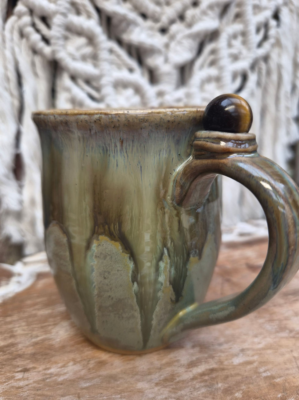 Thumbnail: Tiger's eye mug