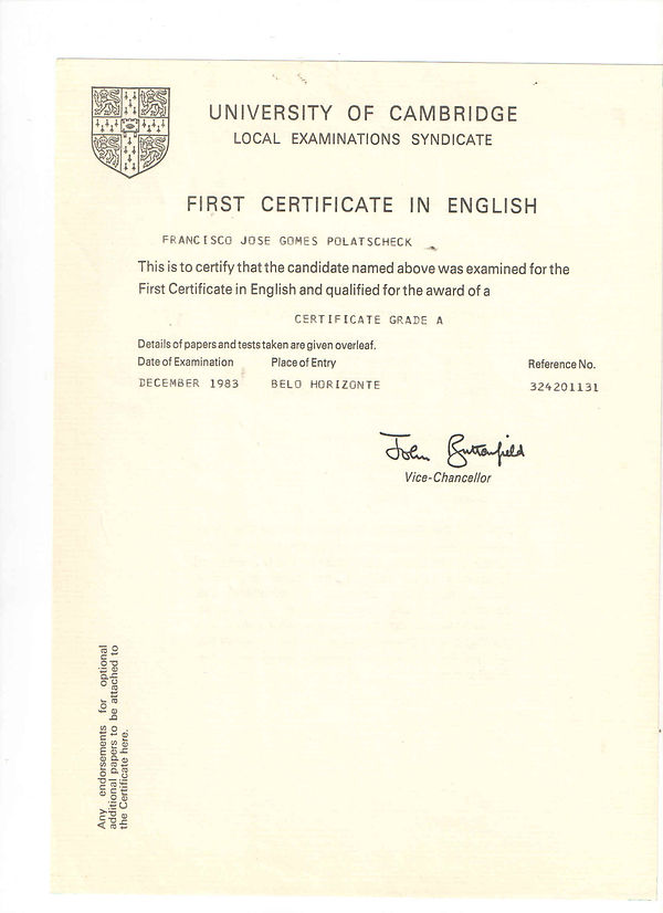 certificado