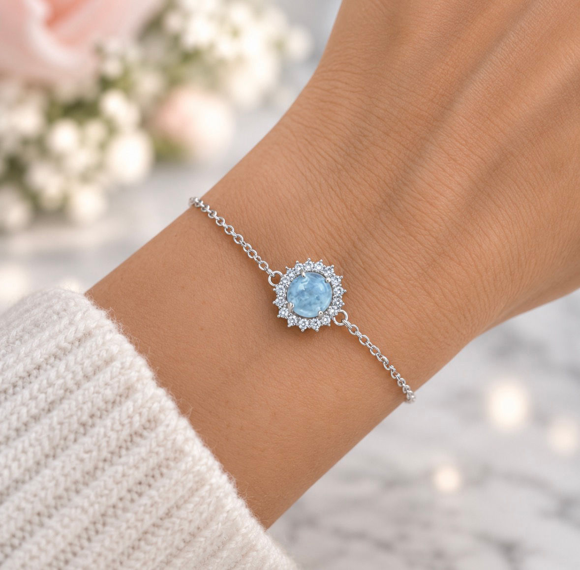 The Dawn Bracelet | Breastmilk Jewelry | Cremation Keepsake