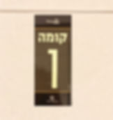 שלט פולט אור אקסלוסיבי פרספקס קומה 1