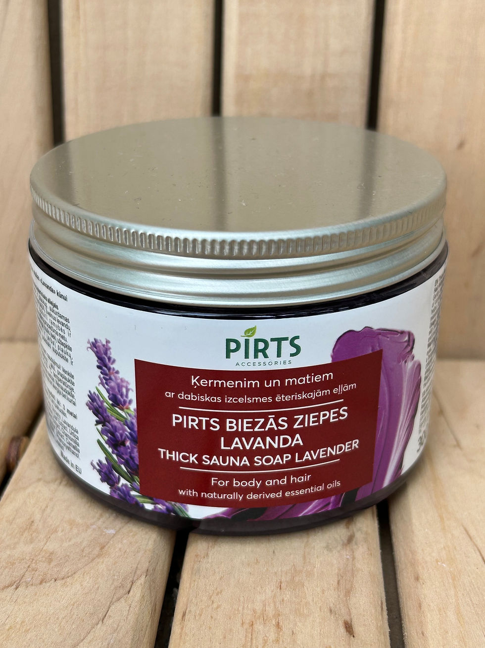 Pirts biezās ziepes Lavanda /Thick soap Lavender 300 ml