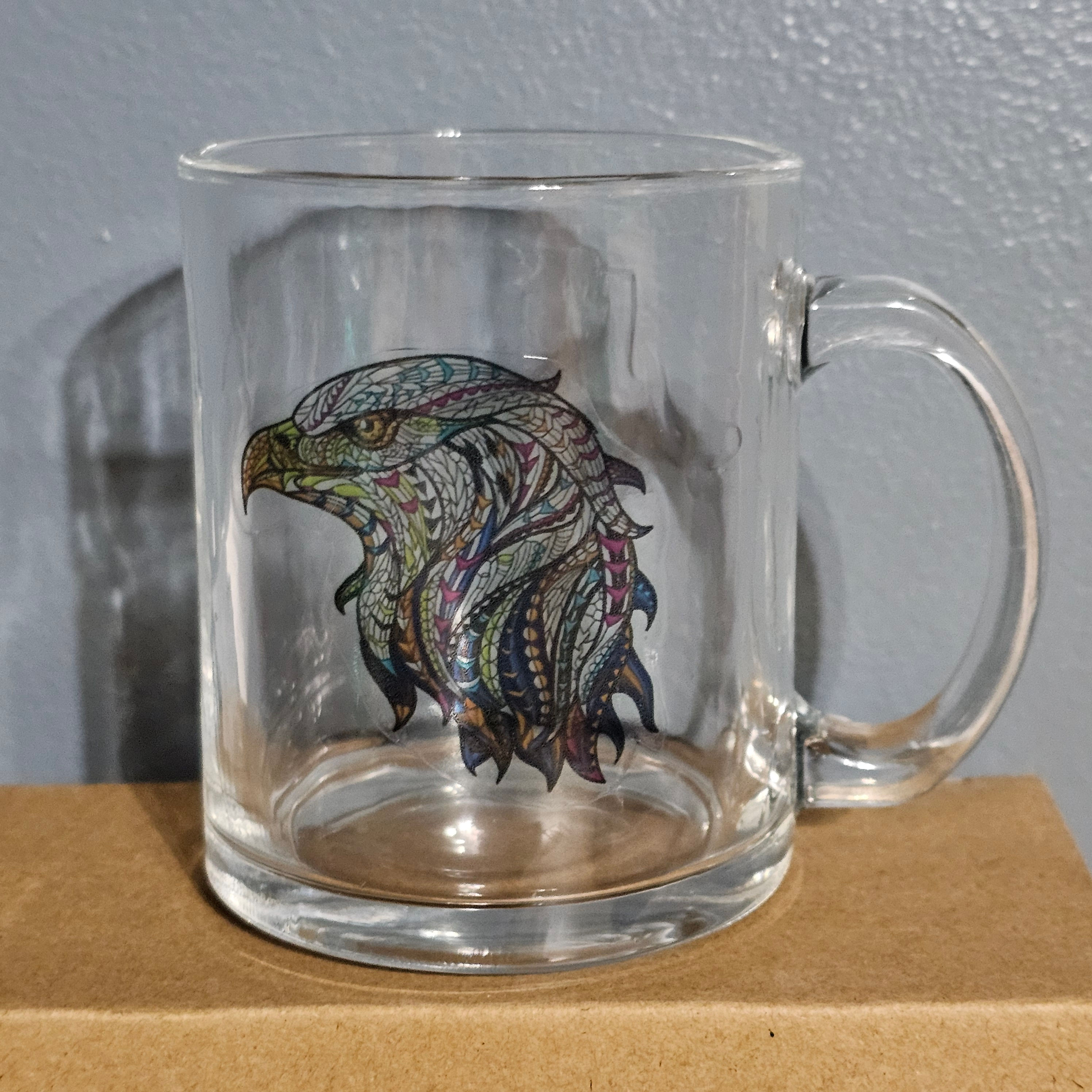 Mosaic Eagle Coffee Mug