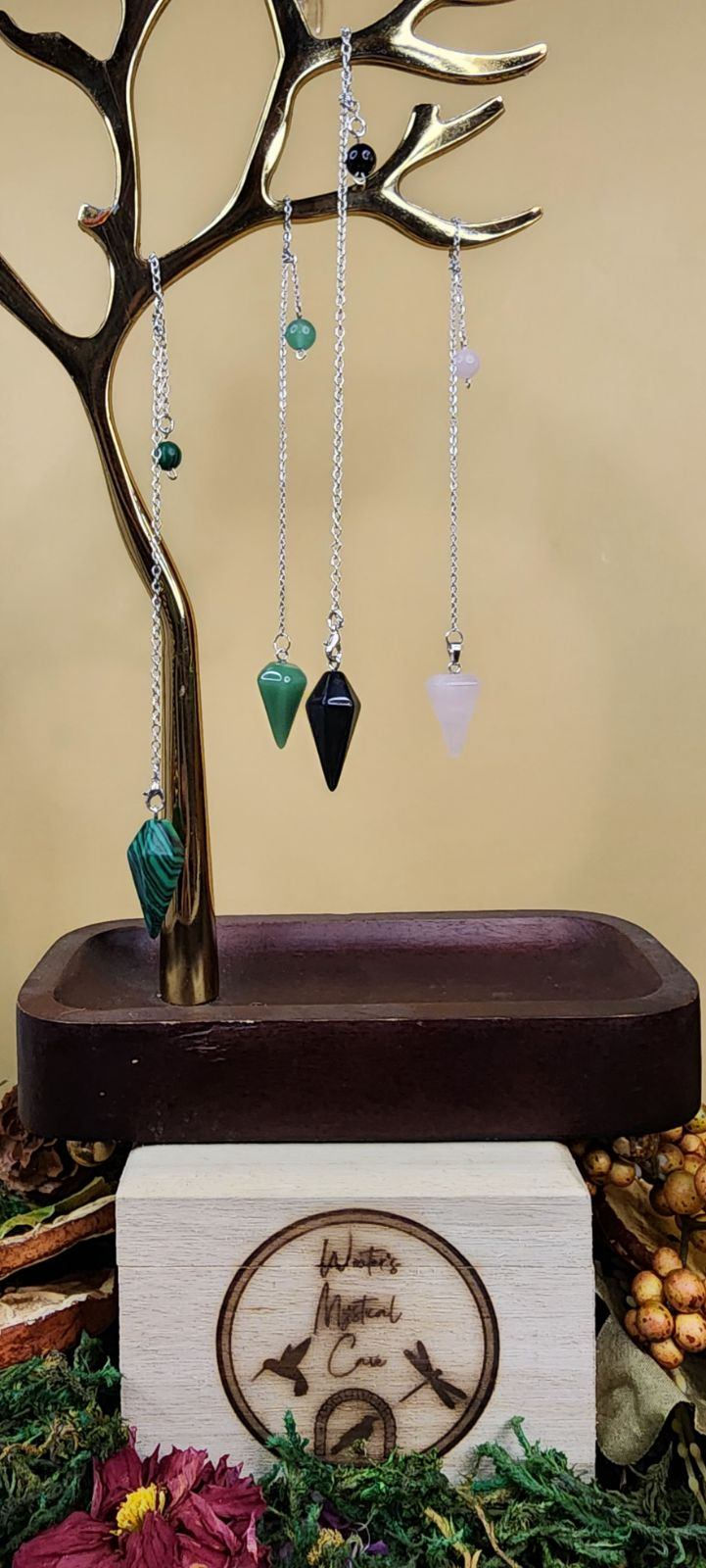 Thumbnail: Malachite pendulum