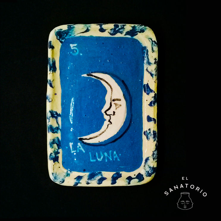 Miniatura: "Buen Augurio." Serie 5:  La luna.