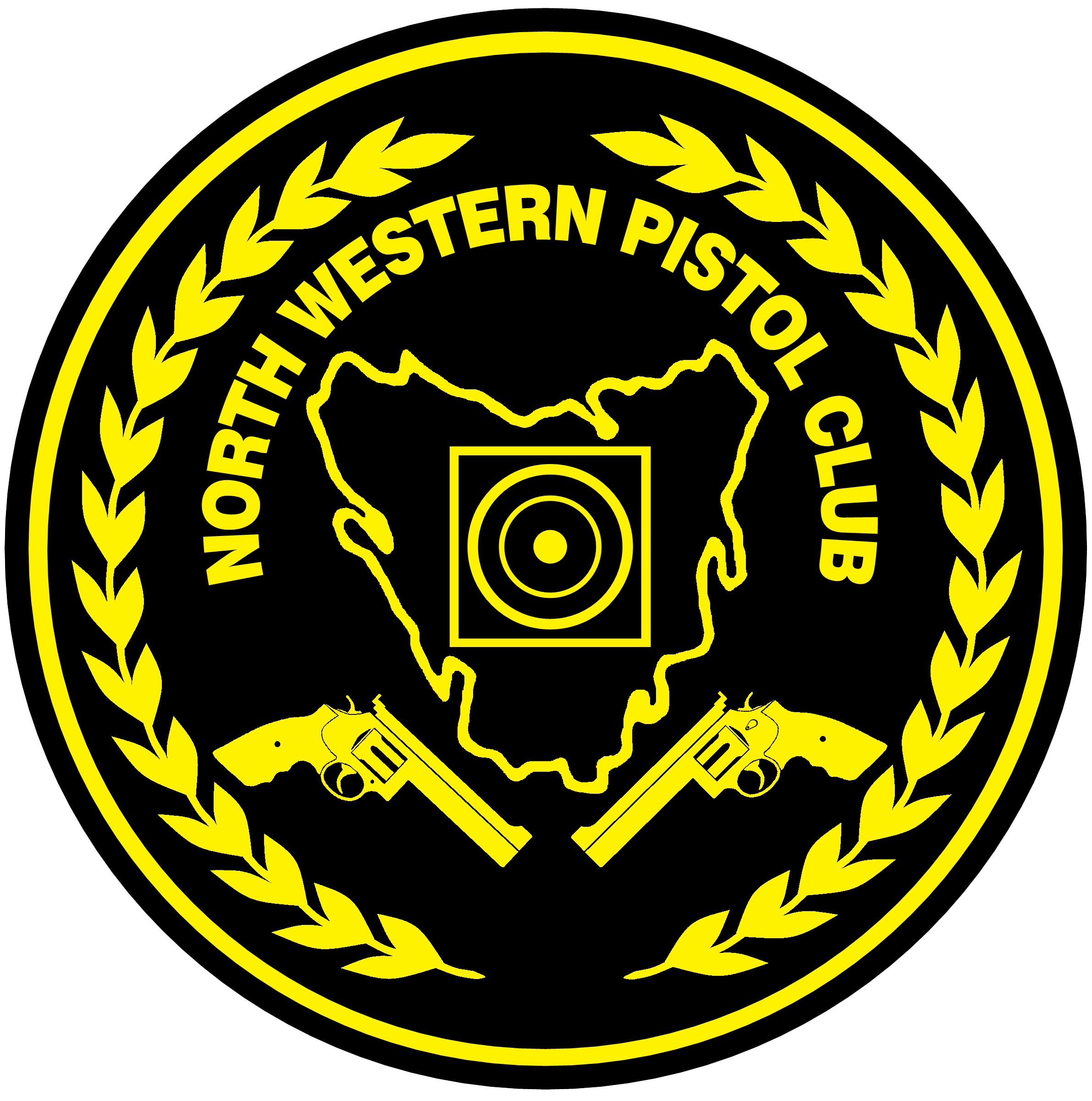 North Western Pistol Club of Tasmania logo