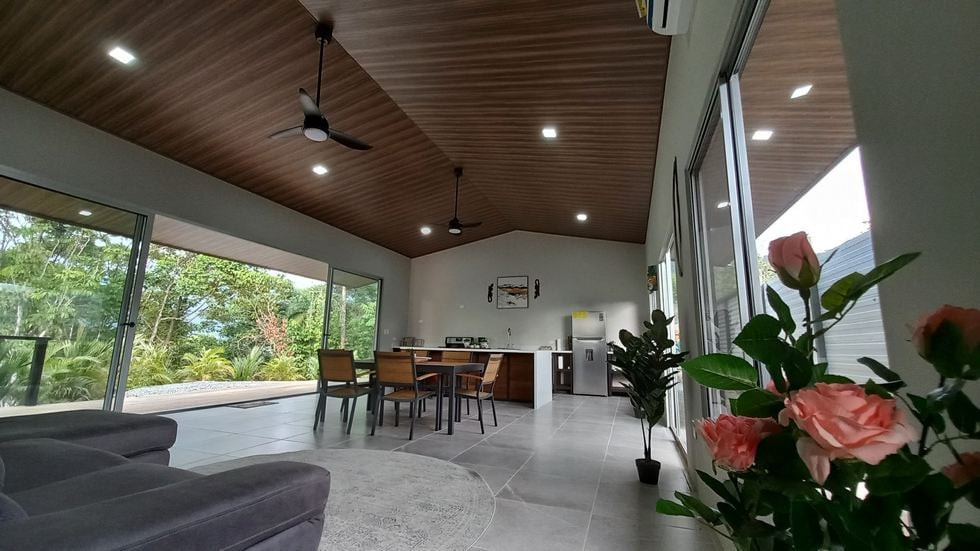 Home with Guest Villa in Tinamastes in Dominical, Costa Rica