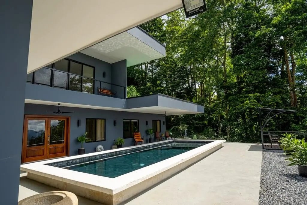 Modern Tropical Villa (Villa Cura Soul) in Los Altos de Santa Marta, Perez Zeledon in Dominical, Costa Rica