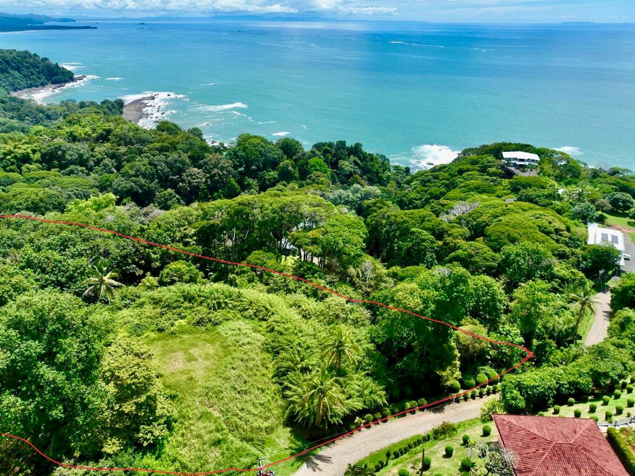 5.3-Acre Ocean View Land in San Martin Norte, Dominical in Dominical, Costa Rica