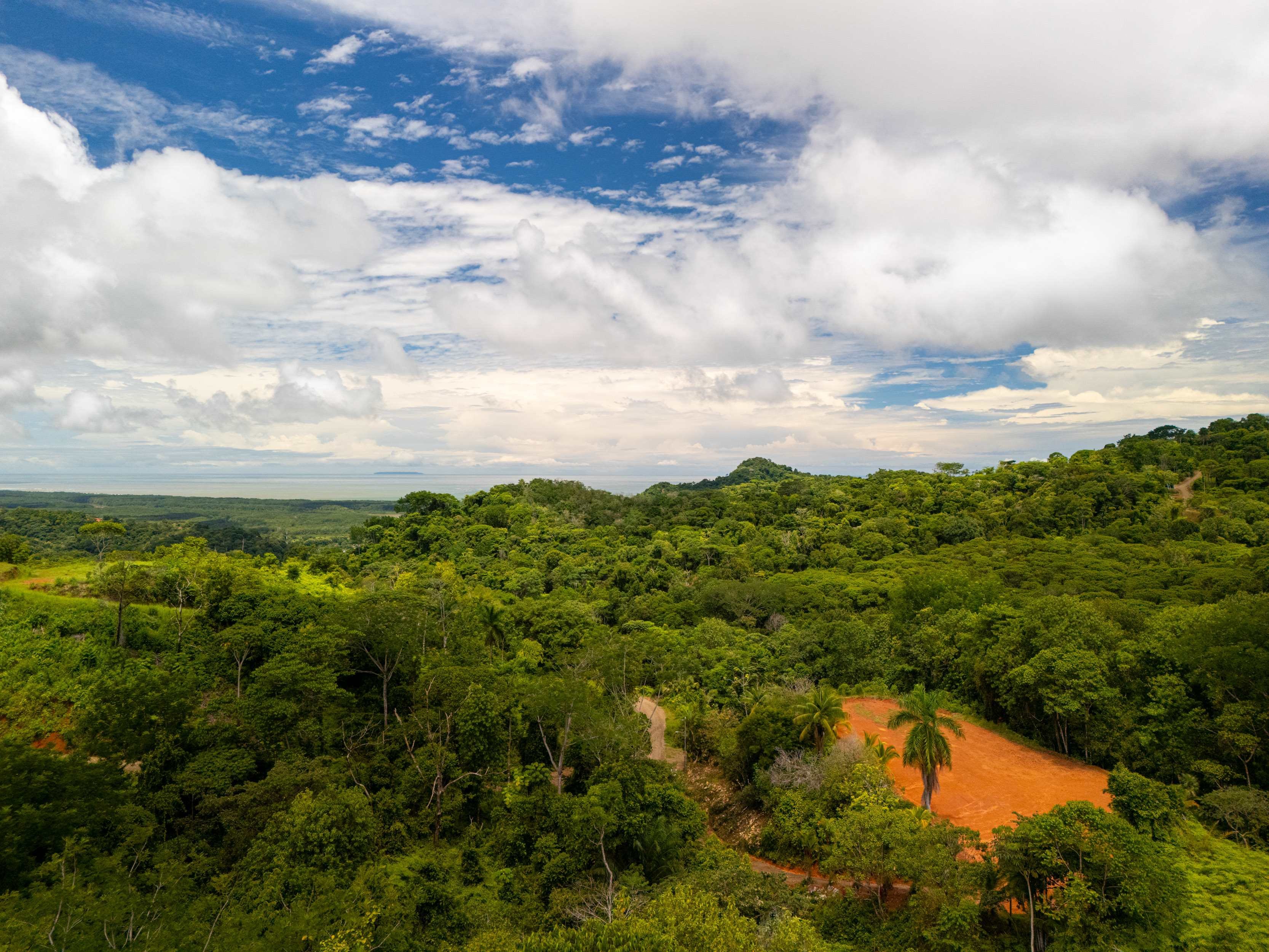 Ocean View Land with Waterfall in Tres Rios, Ojochal in Ojochal, Costa Rica