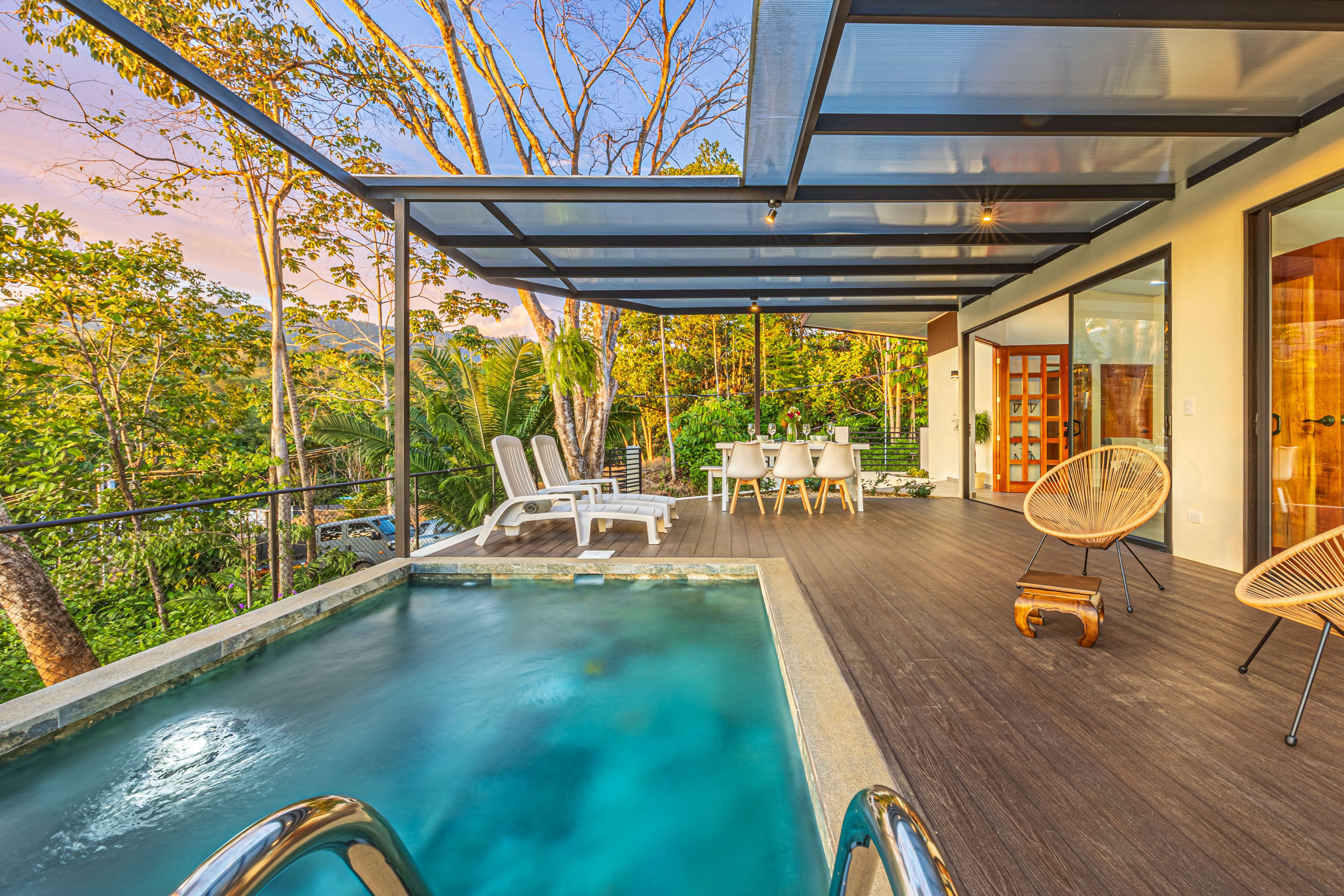 Modern Villa (Villa Guanacaste) in Jardines del Morete, Uvita in Uvita, Costa Rica