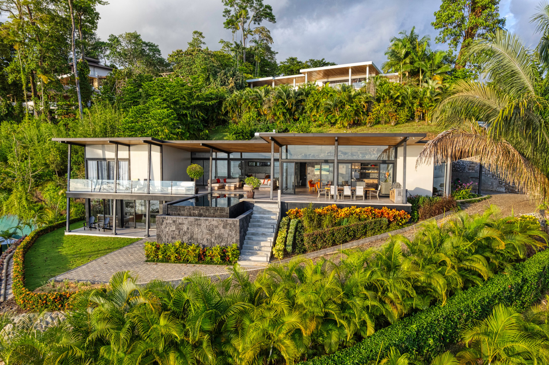 Luxury Ocean View Villa (Hermosa Retreat) Above Whales Tail National Park, Uvita in San Isidro, Costa Rica