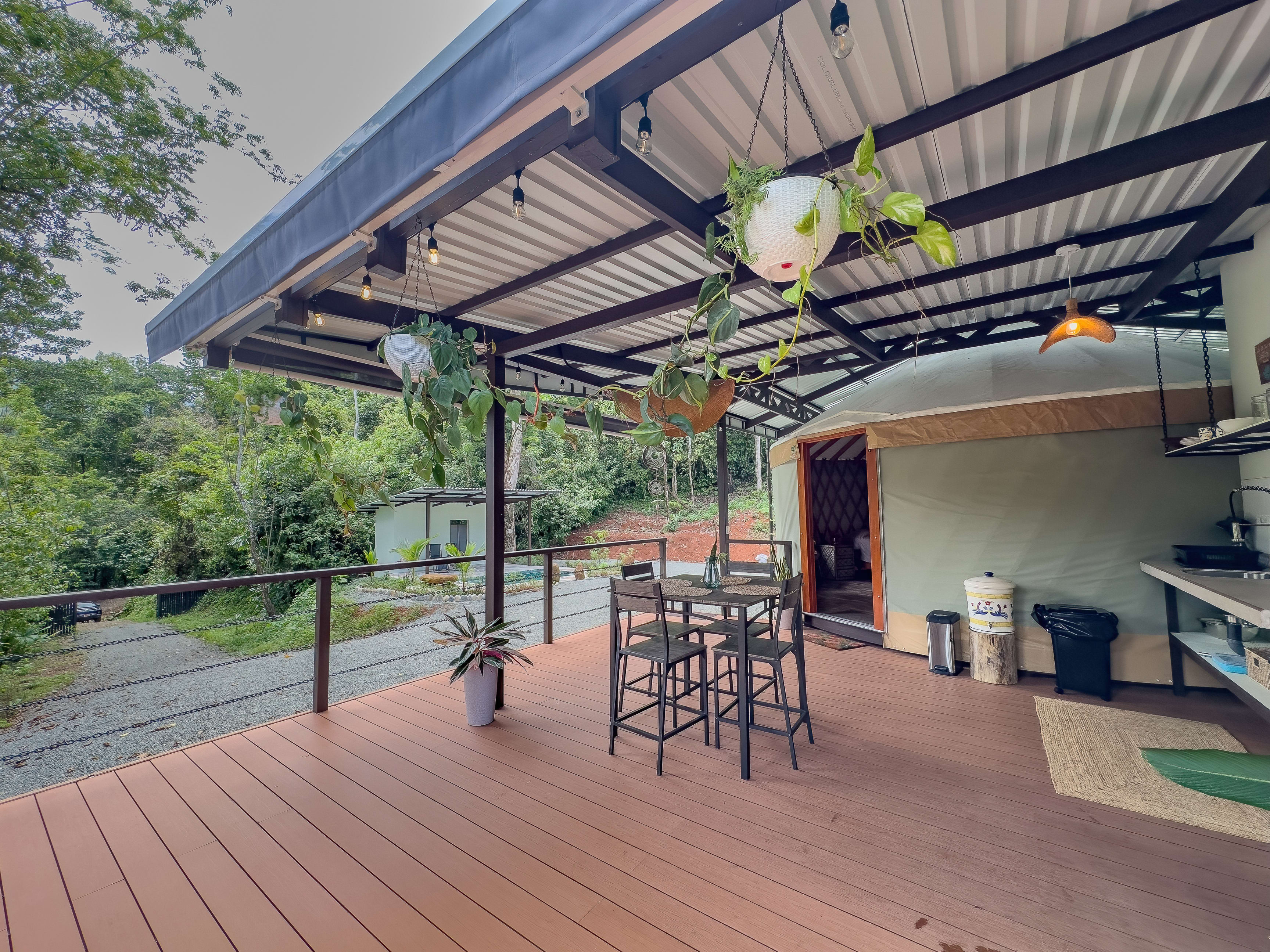 Luxury Yurt on 2.15 Acres in Portasol property photo 3