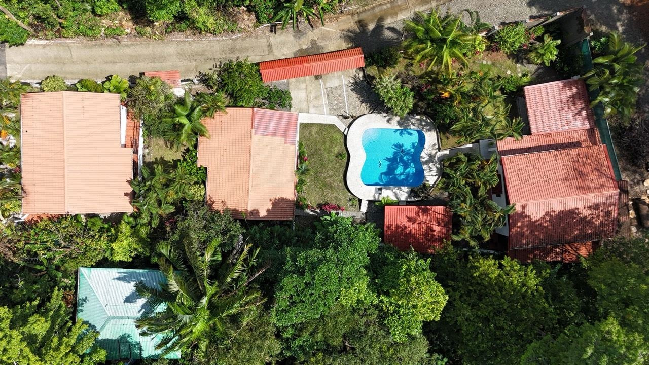 Income-Producing 3-Home Estate in Calle Villa Lirio, Manuel Antonio in Uvita, Costa Rica