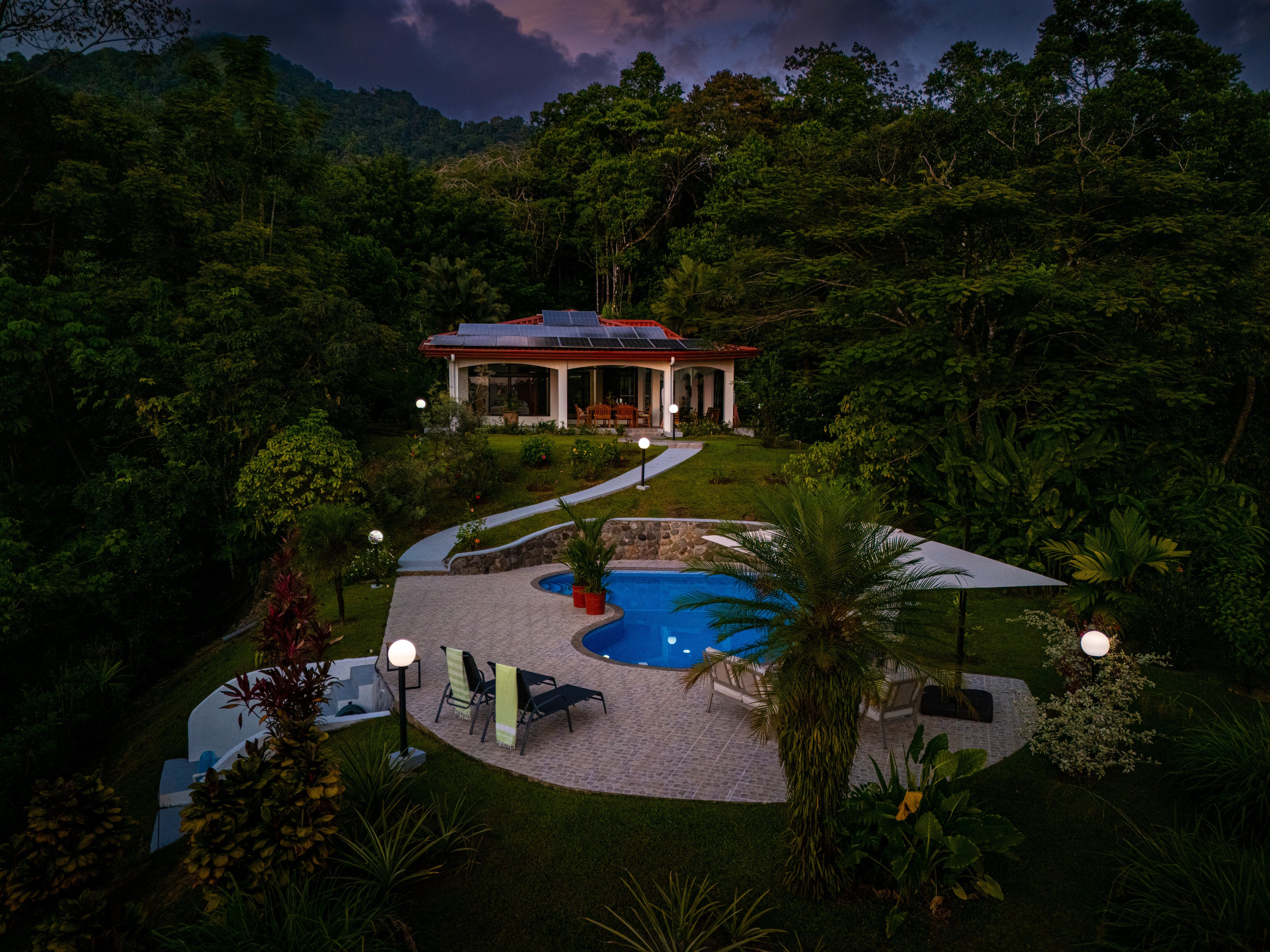 Turnkey Villa (Villa Allamanda) in Tres Rios in Ojochal, Costa Rica