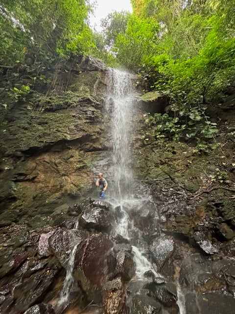 17.85-Acre Land with Two Waterfalls Near Dominical in Dominical, Costa Rica
