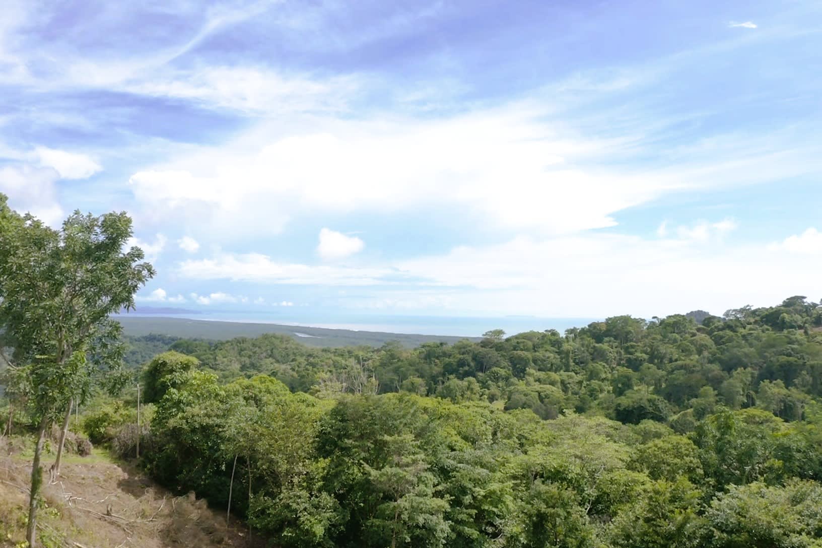 5-Acre Ocean View Lot with Waterfall, Stairway to the Stars, Tres Rios in Tres Rios, Costa Rica