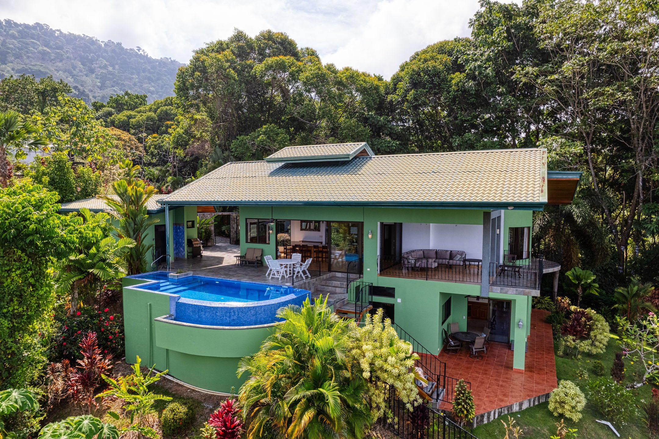 Ocean View Home in Escaleras, Above Dominical property photo 3