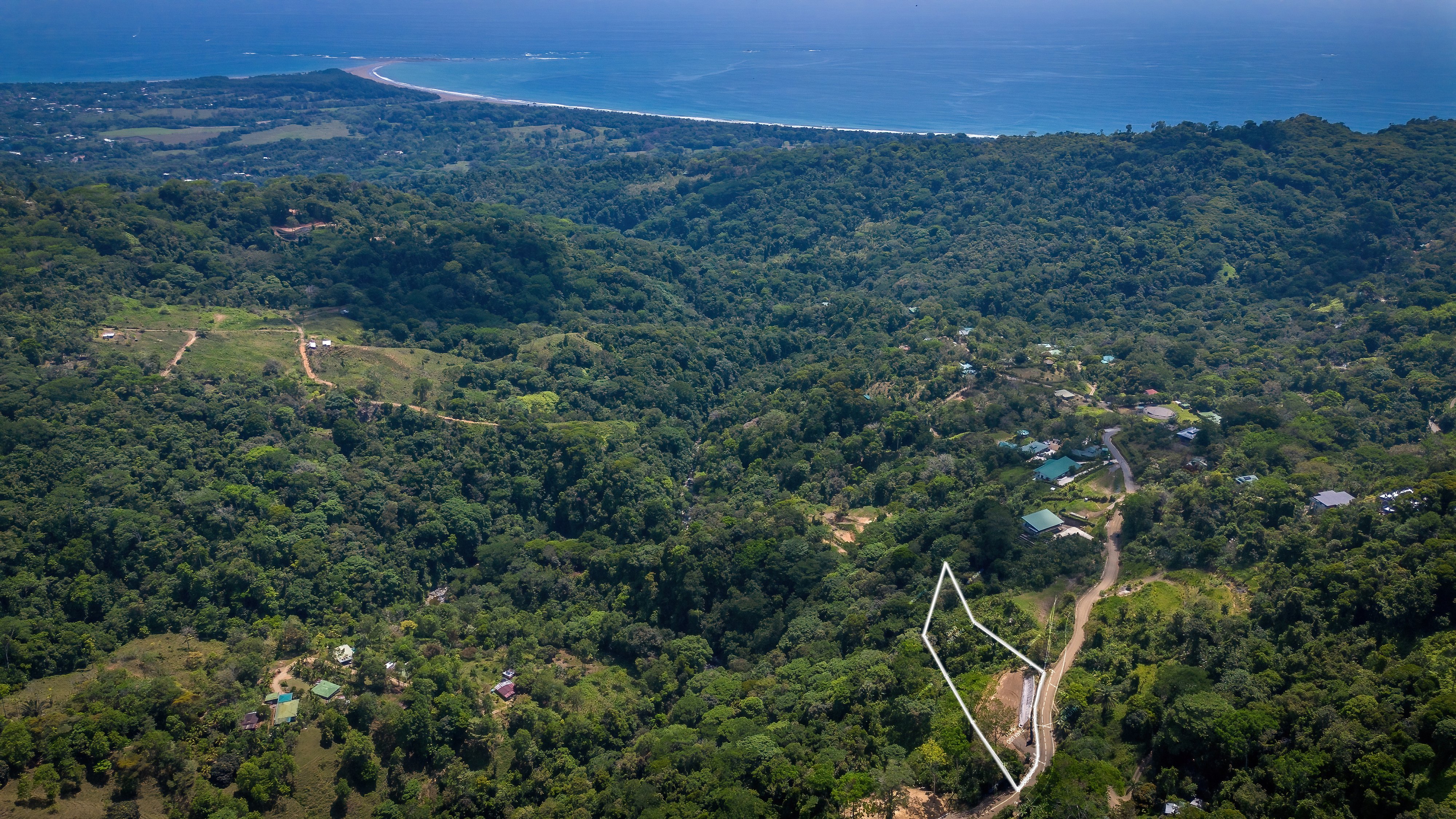 2.3-Acre Ocean View Land in San Josecito, Uvita property photo 2