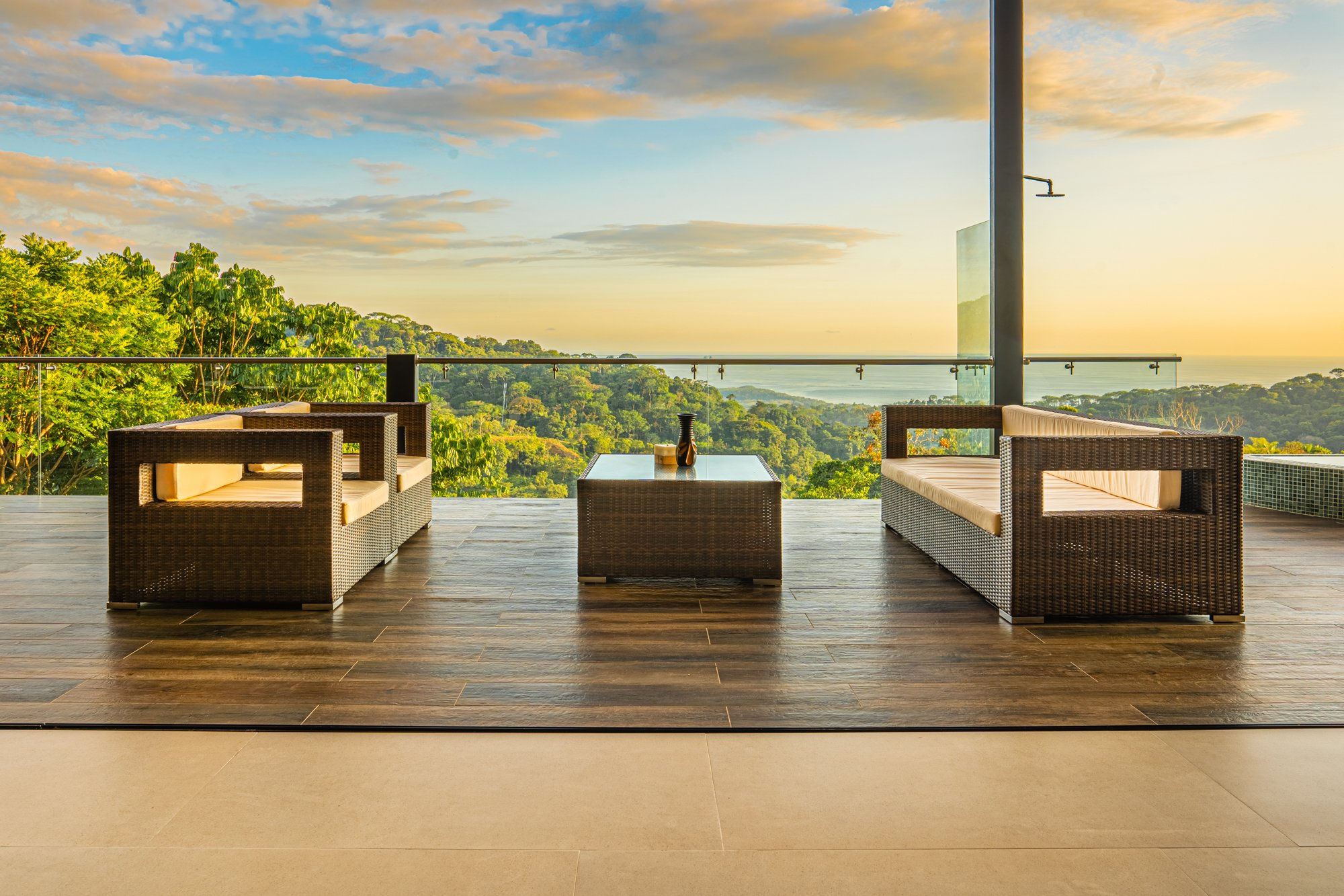 Luxury Ocean View Home in Uvita | 4 Bed with Whale's Tail Views