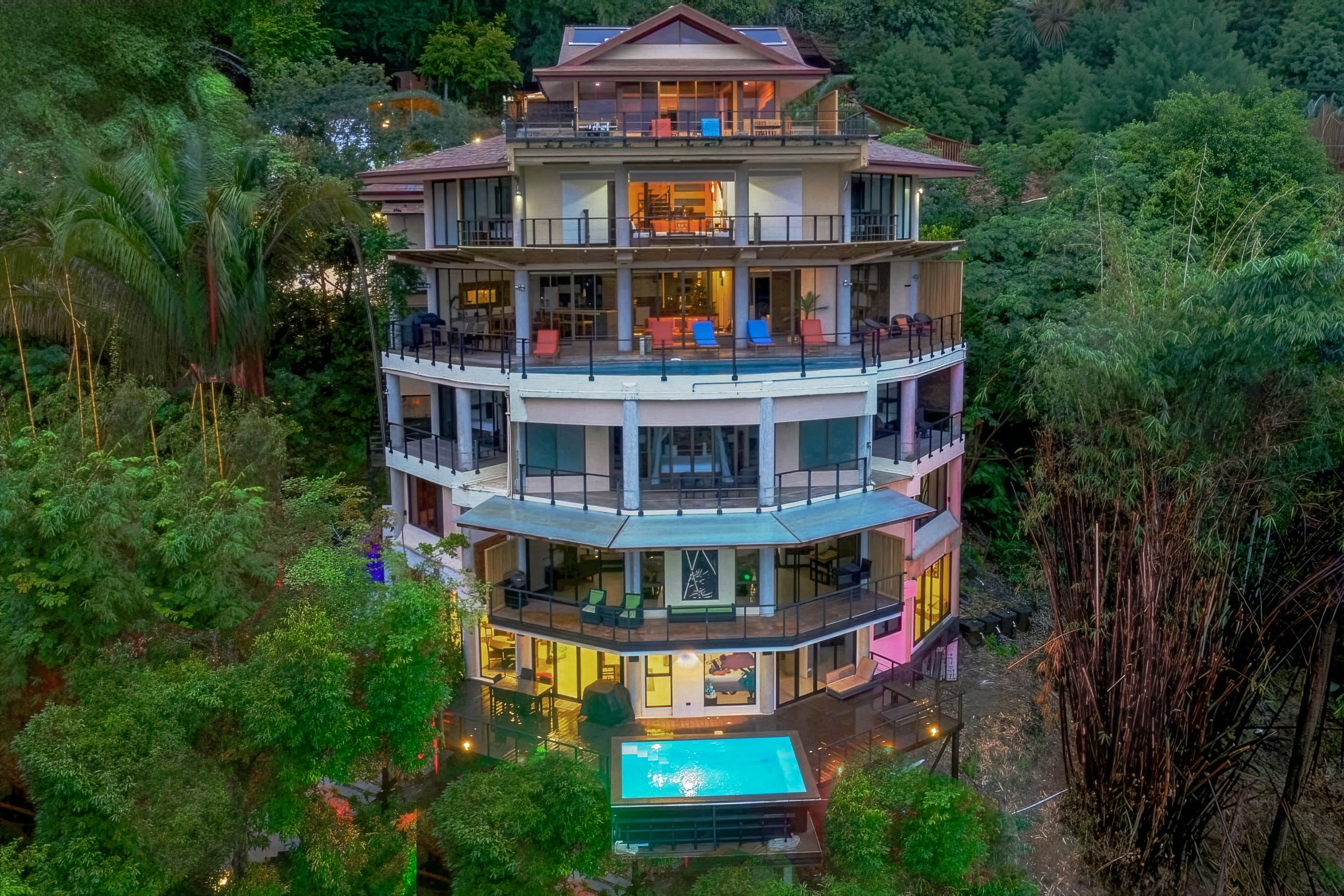 Luxury Ocean View Estate (Villa Perezoso) in Manuel Antonio property photo 2