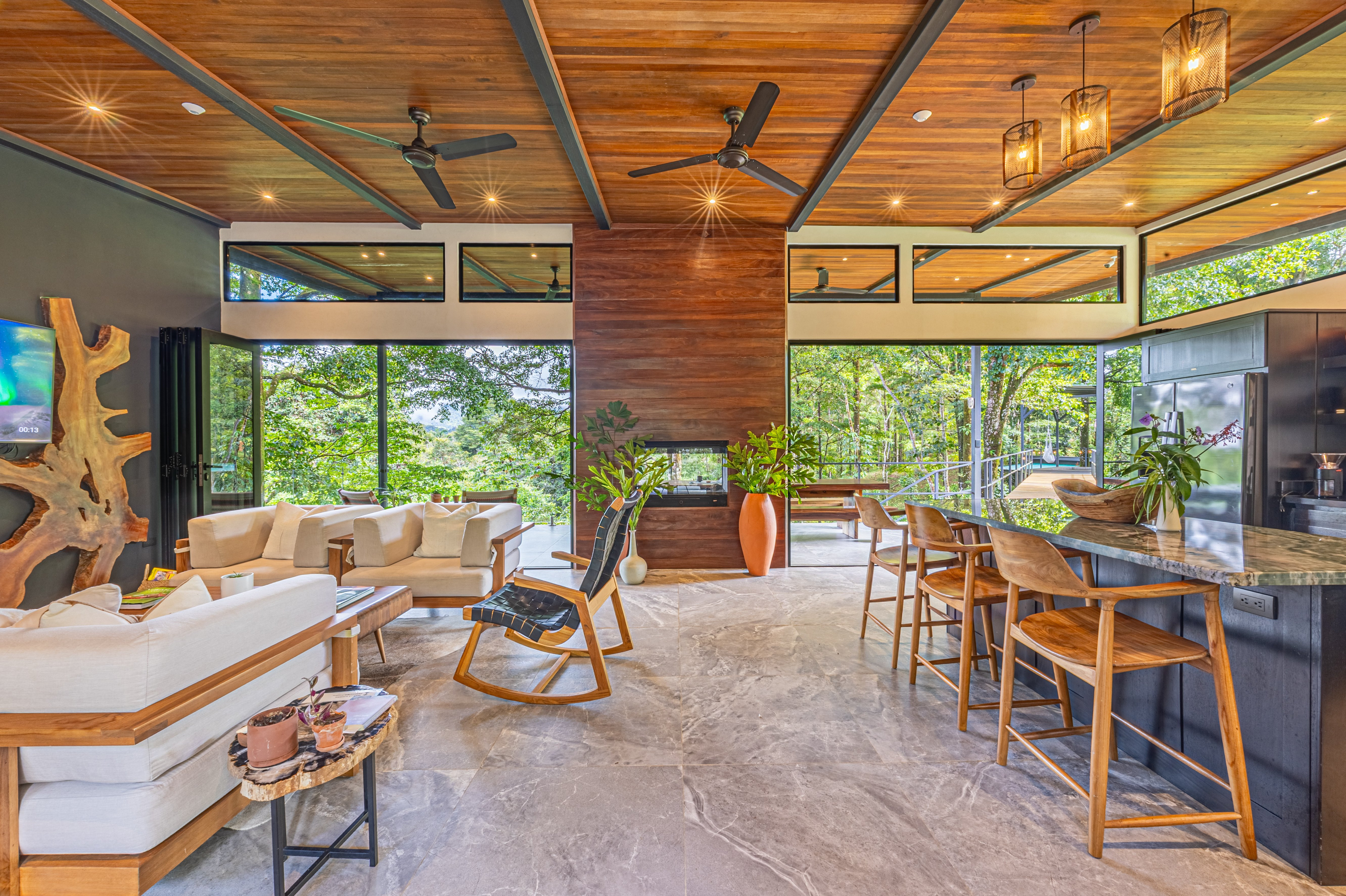 Private Villa Estate (La Sombra Villas) in Tinamastes in Dominical, Costa Rica
