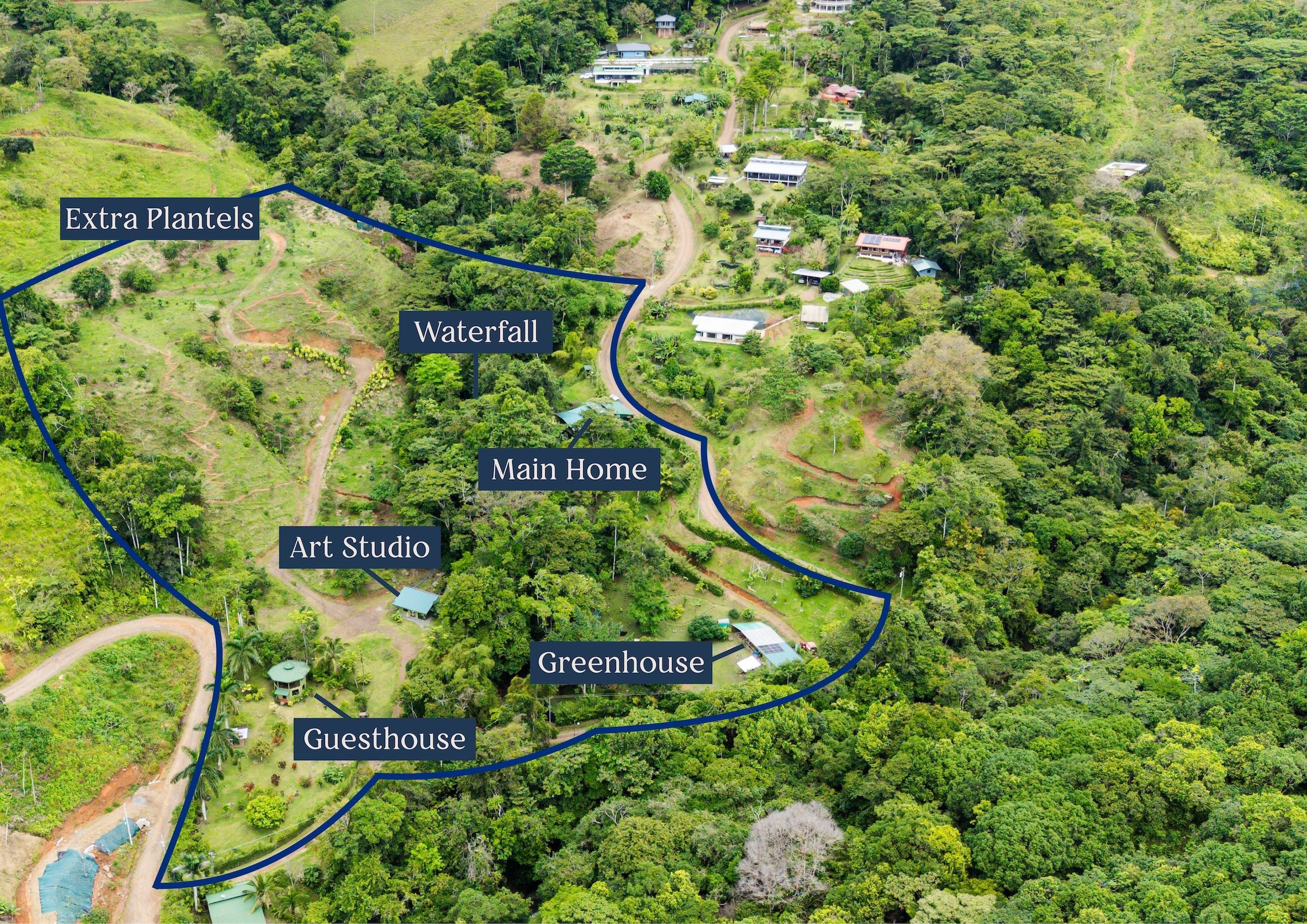 Self-Sustaining Mountain Estate in Serenity Gardens, Perez Zeledon property photo