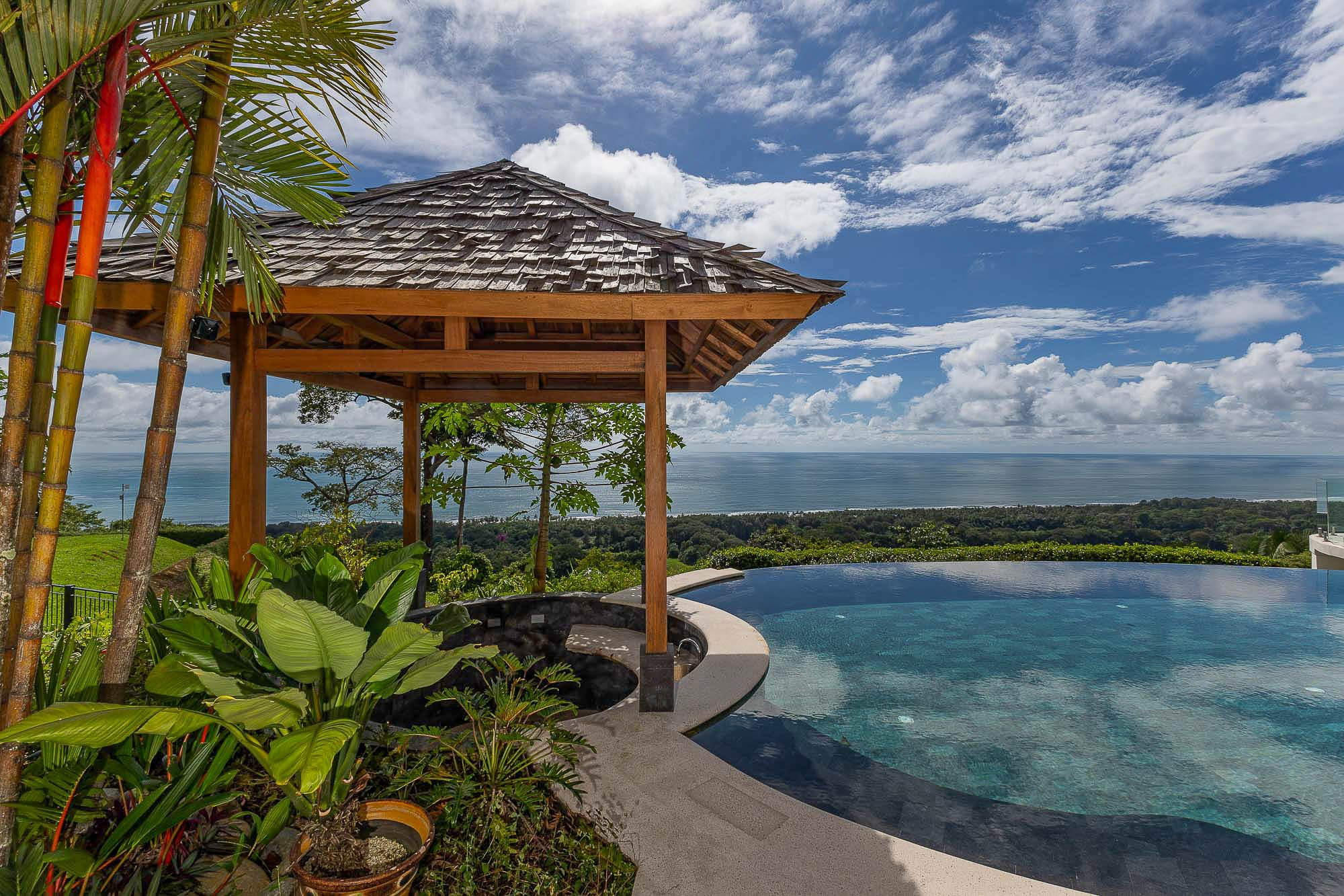 12-Acre Ridge Top Estate (Villa Picasso) in Guapil, Dominical property photo 4