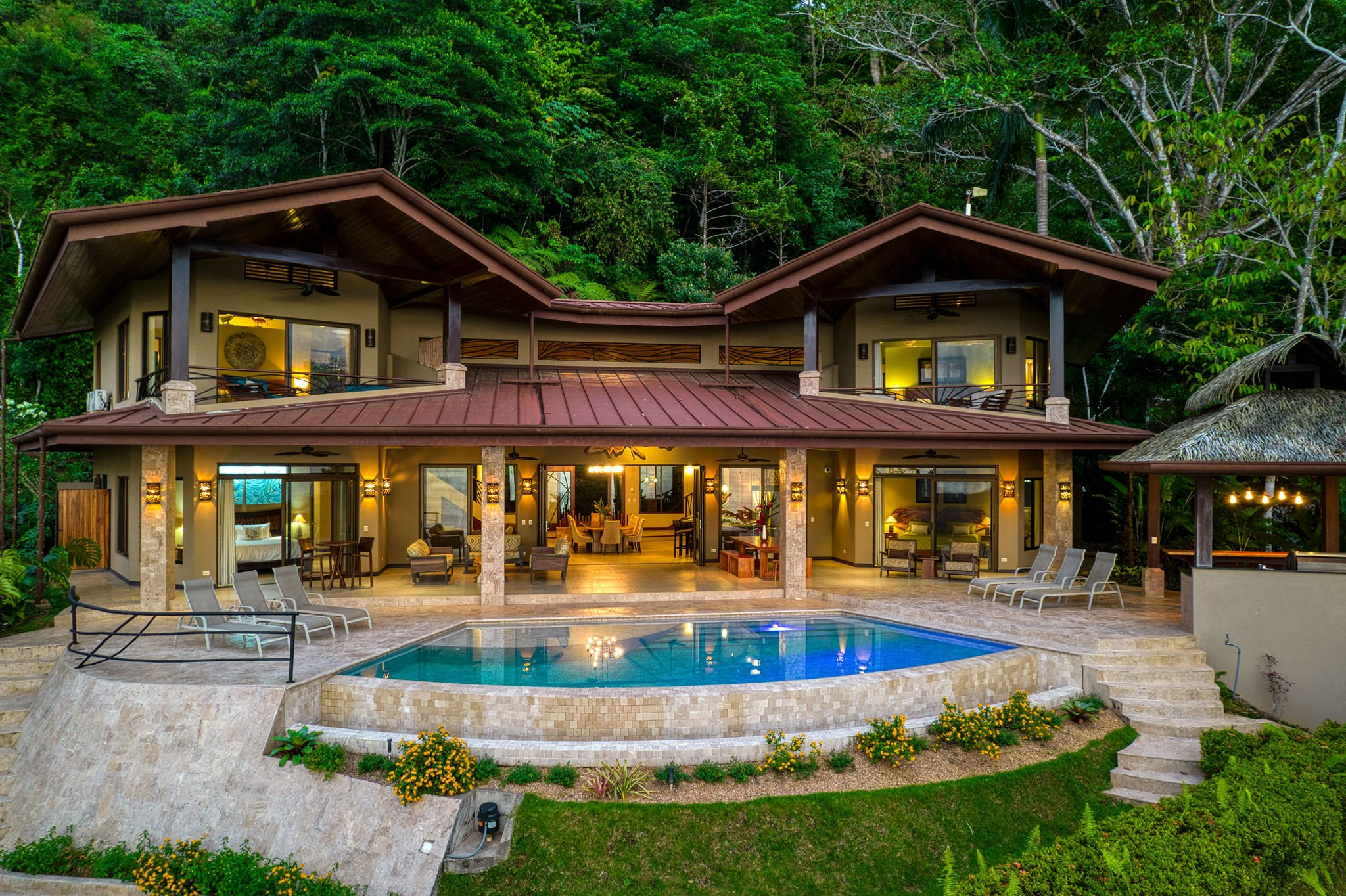 Luxury Ocean View Estate (Casa Bambu) in Escaleras, Above Dominical property photo 4