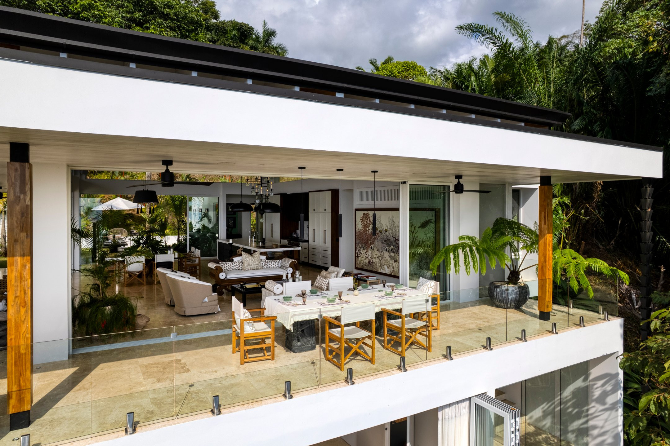 Luxury Ocean View Villa (Casa Belmer) in Las Olas, Dominical property photo 5