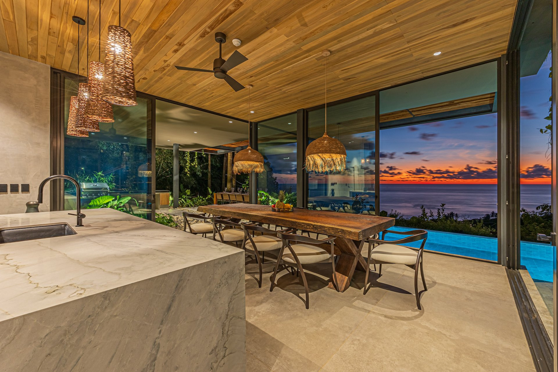 Luxury Ocean View Villa (Cascada de Luz) Above Dominical property photo 5