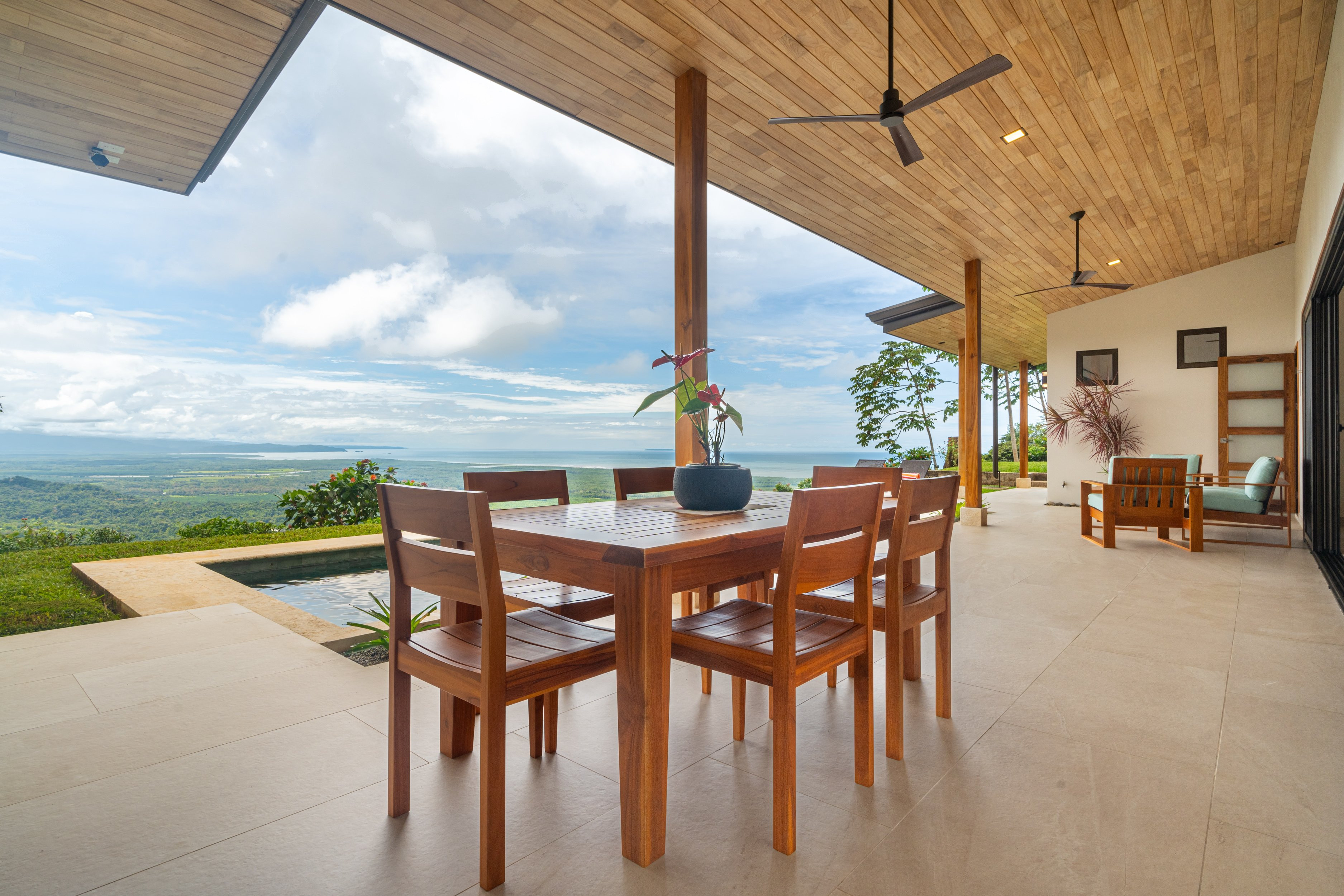 Ocean View Home in Cascada Sandalo, Tres Rios in Tres Rios, Costa Rica